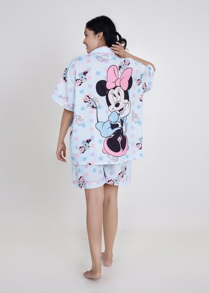 Minnie & Marie Cartoon Shorts Set